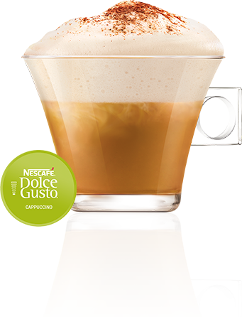 Чашка капучино від NESCAFÉ® Dolce Gusto®